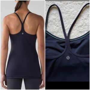 Lululemon Power Y Tank Navy